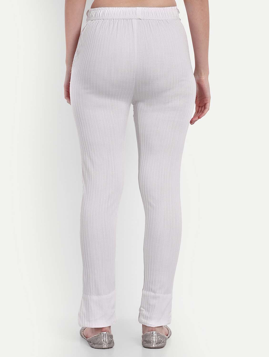 women solid slim fit tapered pant  - 21967092 -  Standard Image - 2