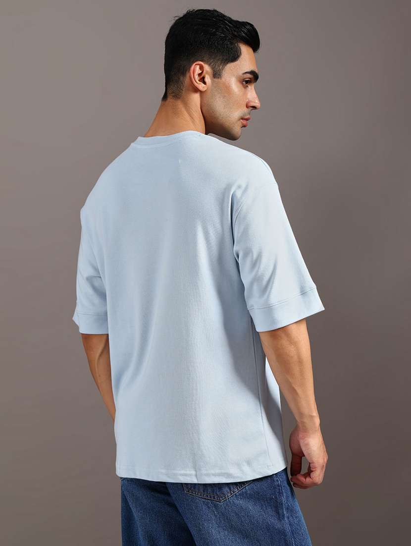 men solid short sleeve loose fit t-shirt - 21967949 -  Standard Image - 2