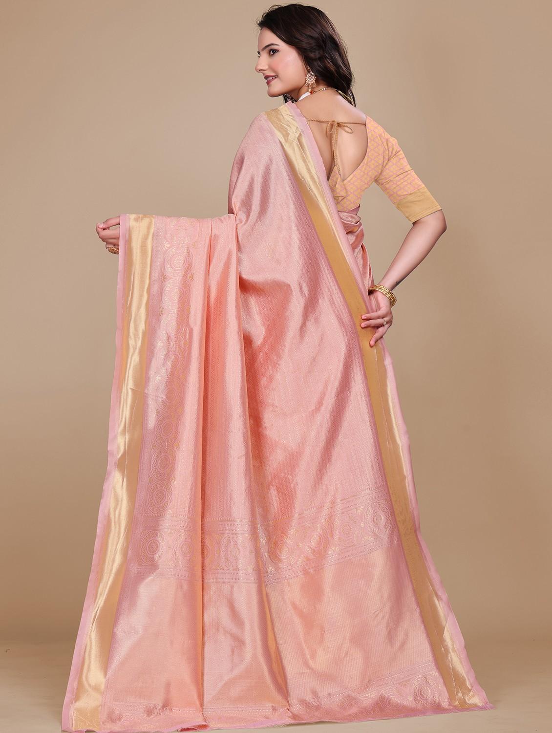 women self design banarasi saree with blouse - 21967985 - Standard Image - 2