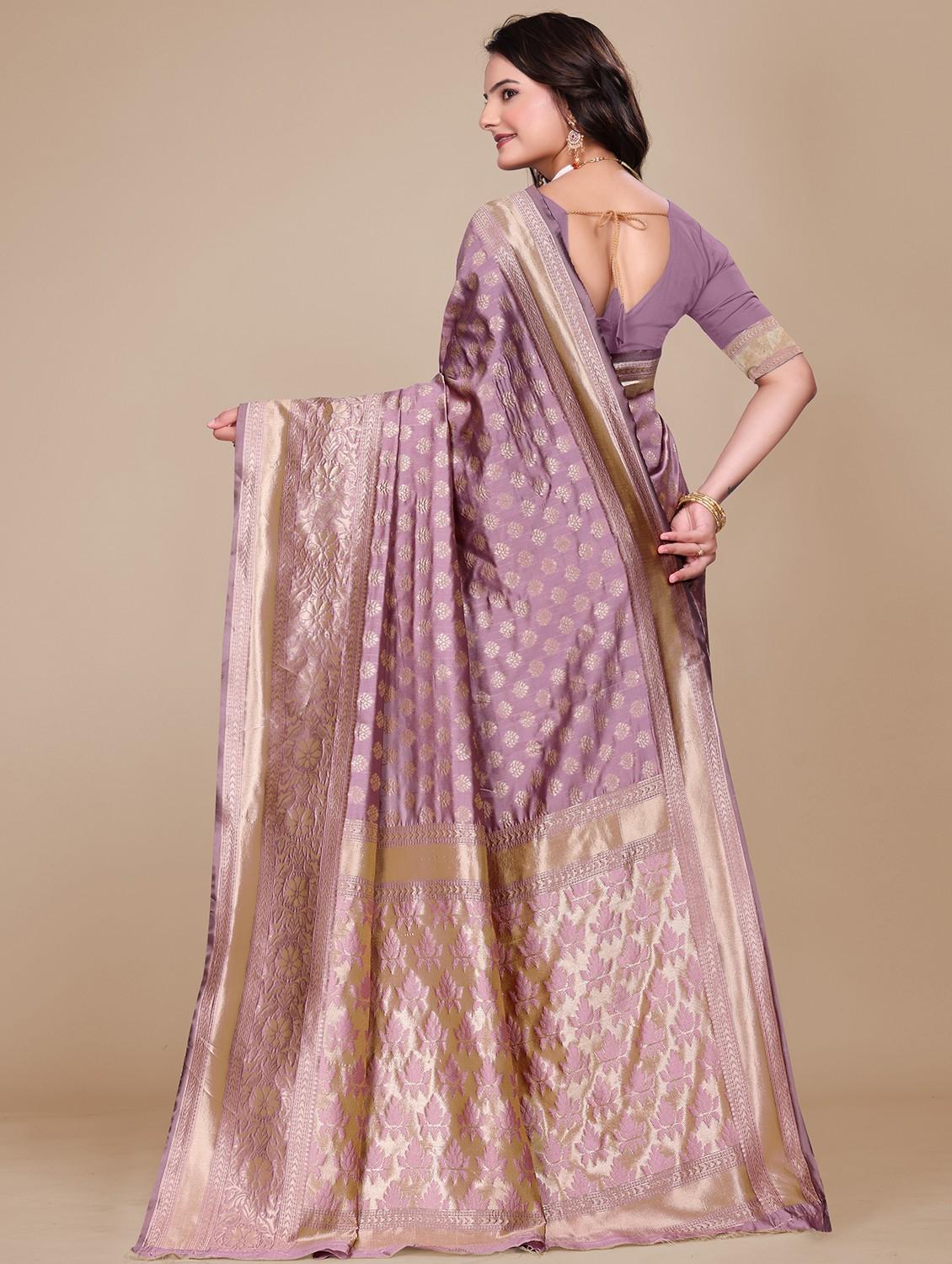 women self design banarasi saree with blouse - 21967991 - Standard Image - 2