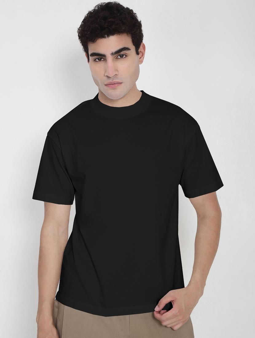 men solid short sleeve regular fit t-shirt - 21968067 - Zoom Image - 0