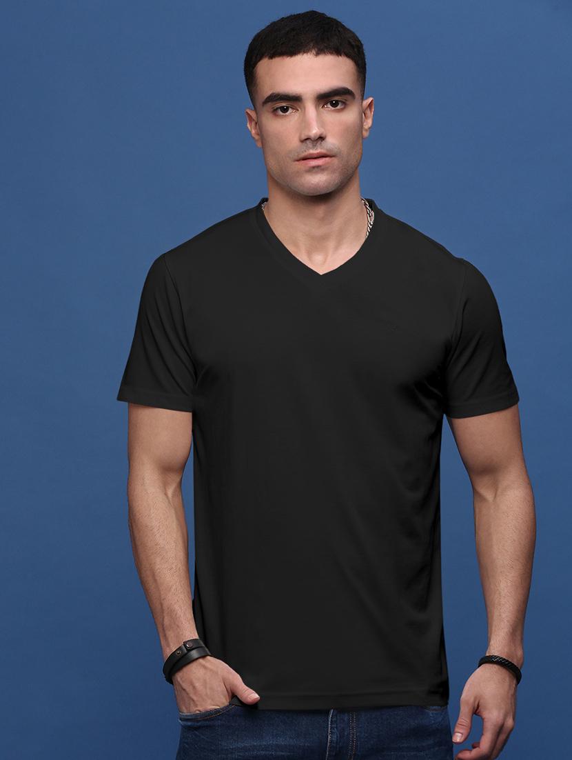 men solid short sleeve regular fit t-shirt - 21968072 - Standard Image - 2