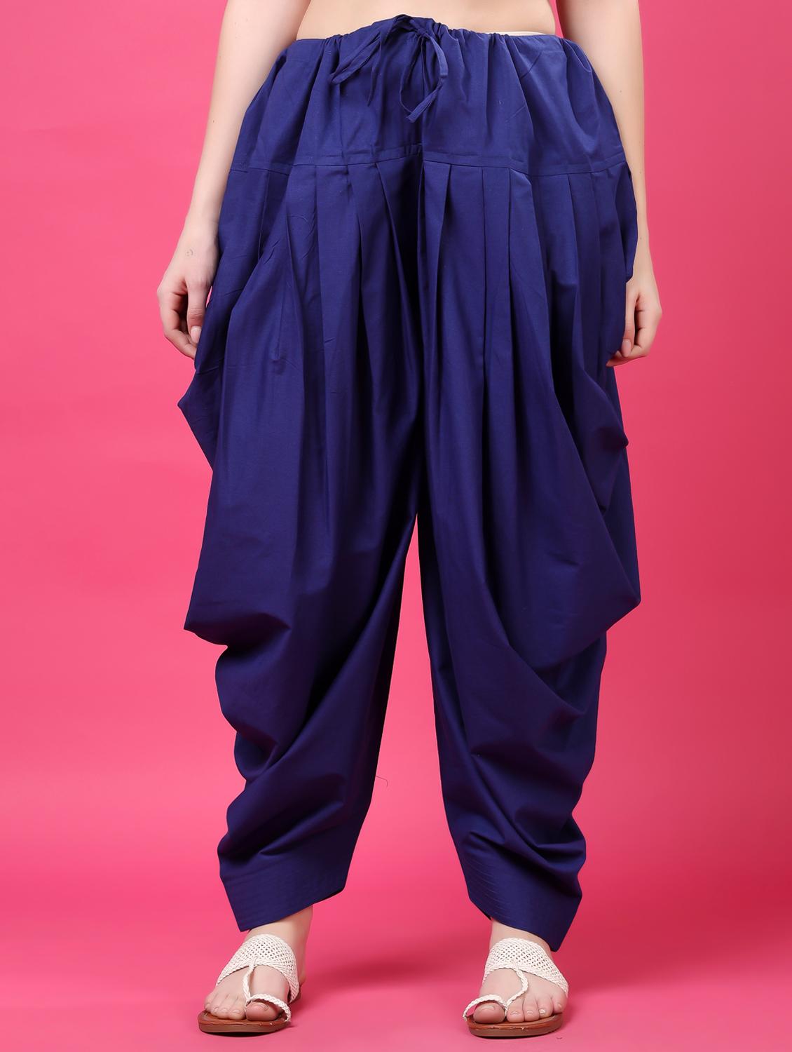women solid mid rise patiyala salwar - 21968229 - Zoom Image - 0