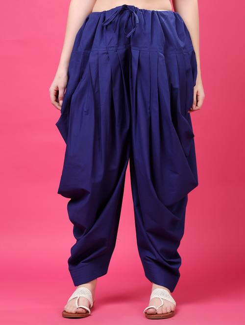 women solid mid rise patiyala salwar - 21968230 - Standard Image - 0