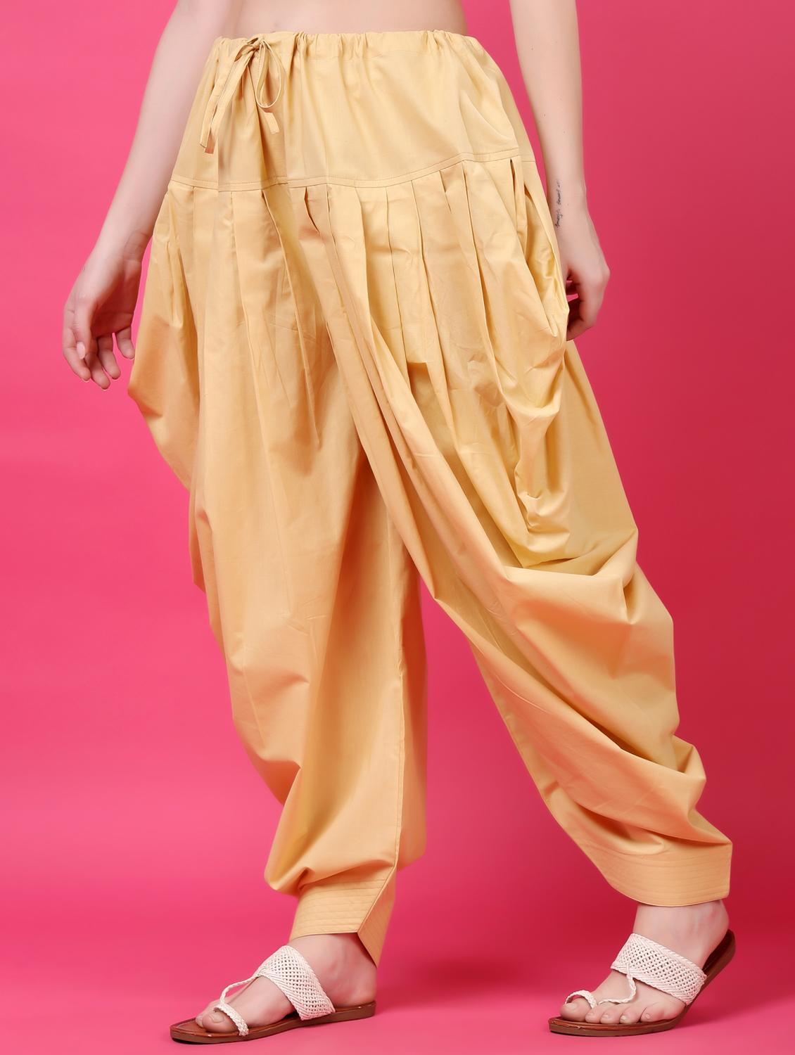 women solid mid rise patiyala salwar - 21968231 - Standard Image - 2