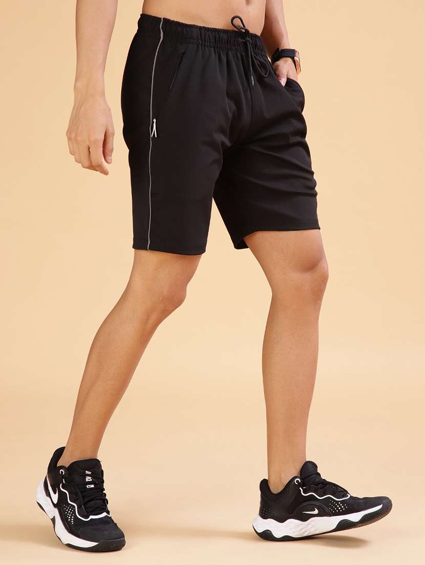men solid mid rise sport shorts - 21968435 -  Standard Image - 2