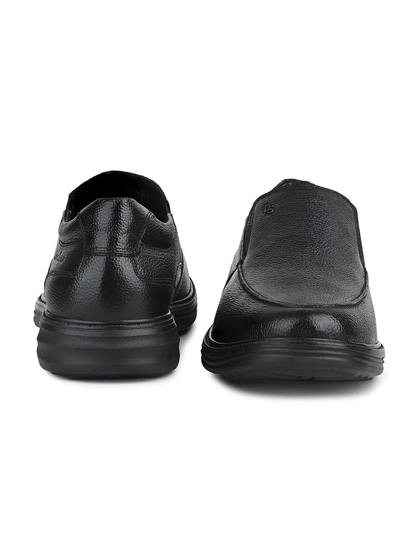 men black slip on formal shoes - 21968583 - Standard Image - 2