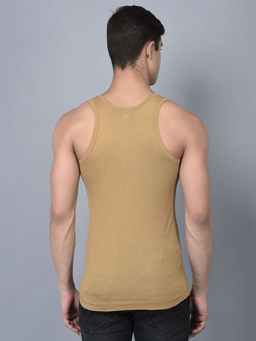 men pack of 2 solid scoop neck vest - 21968684 -  Standard Image - 2