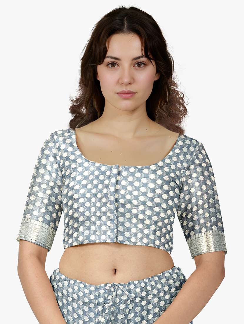 women self design bordered saree with blouse - 21968717 -  Standard Image - 2