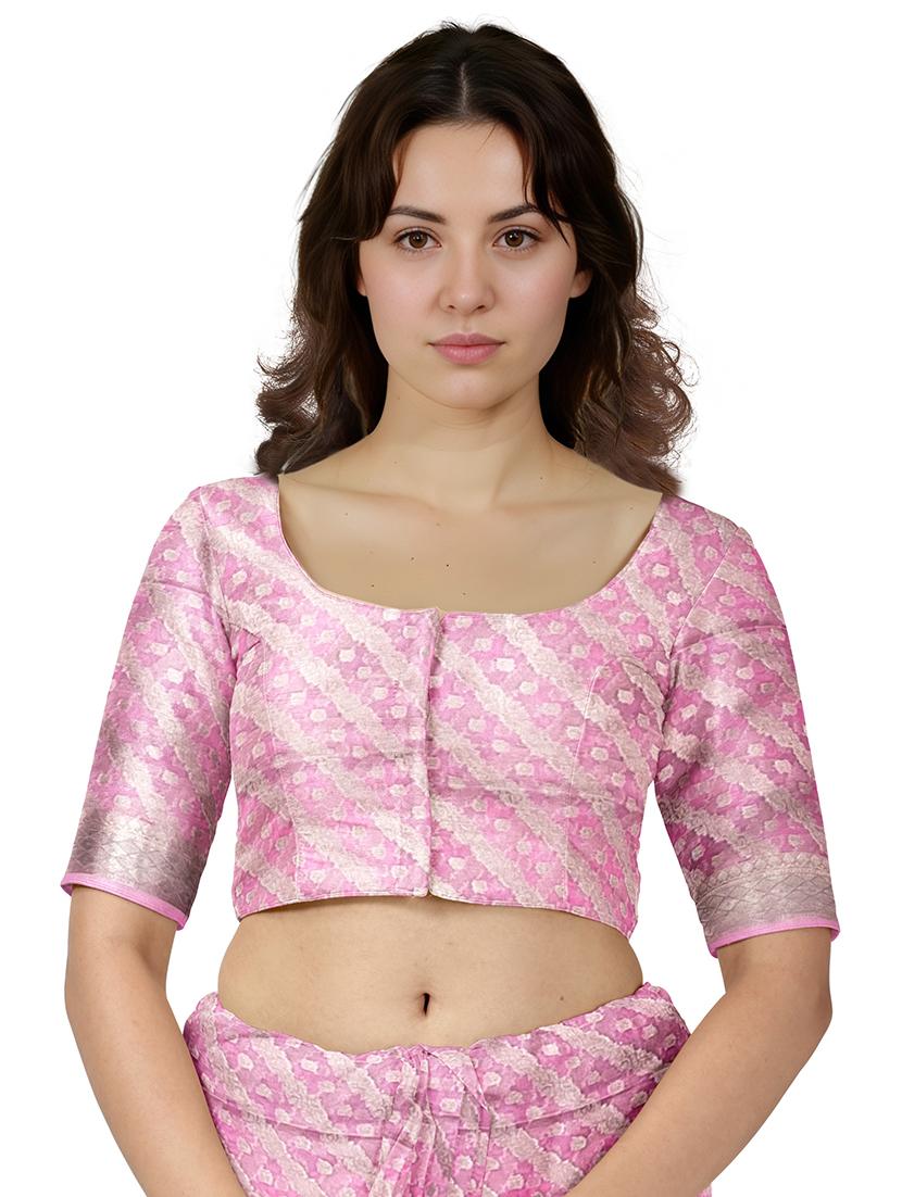 women self design bordered saree with blouse - 21968722 - Standard Image - 2