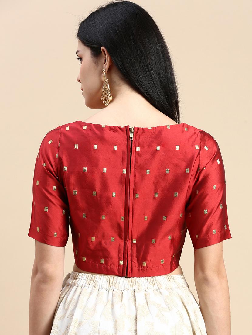 women self designed short sleeve blouse - 21968813 - Standard Image - 2