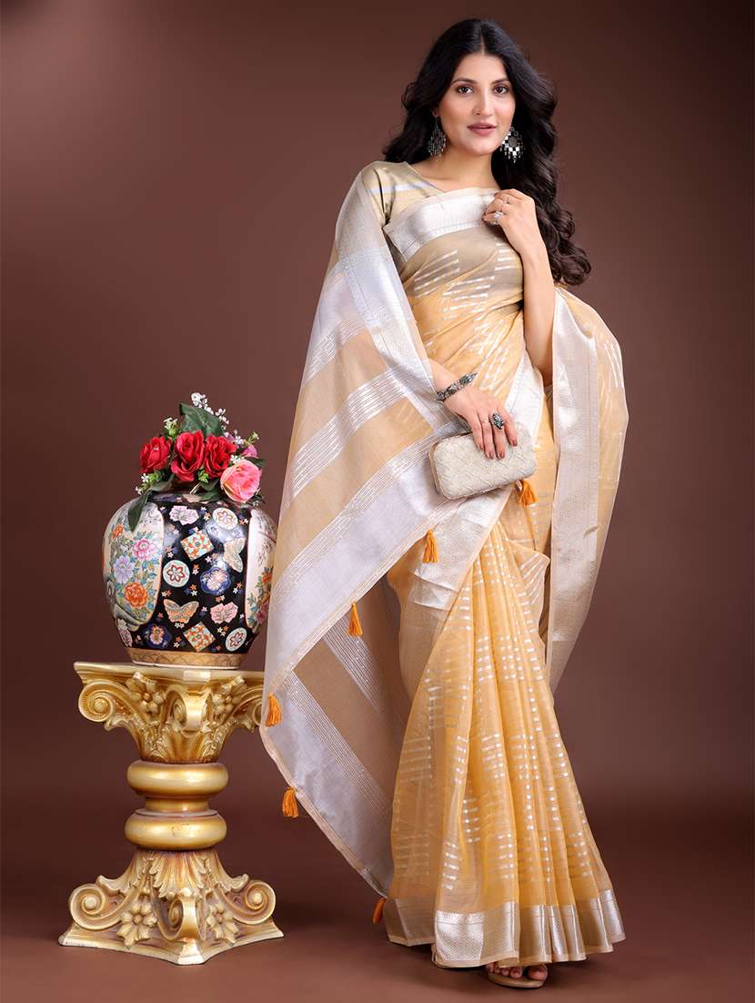 women self design bordered saree with blouse - 21969111 -  Standard Image - 2