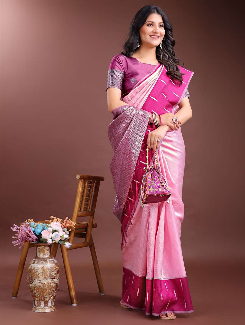women self design southern silk saree with blouse - 21969180 -  Standard Image - 2