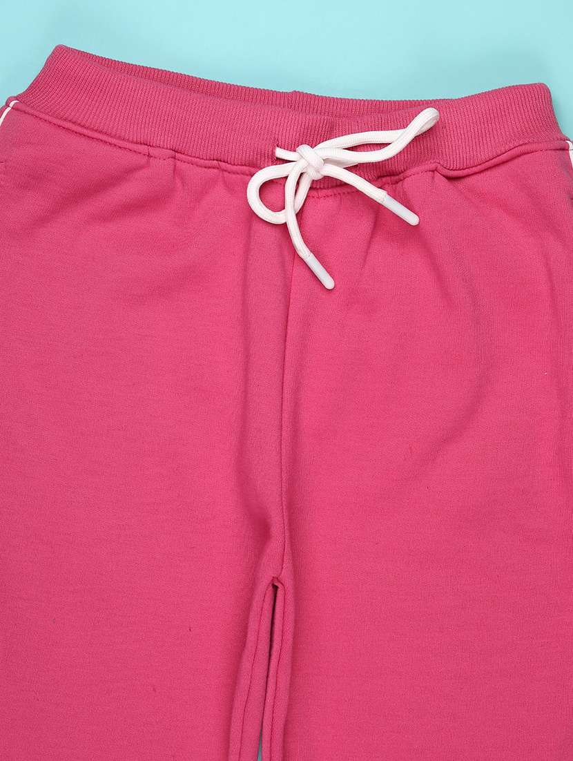 girls solid mid rise jogger - 21969442 -  Standard Image - 2