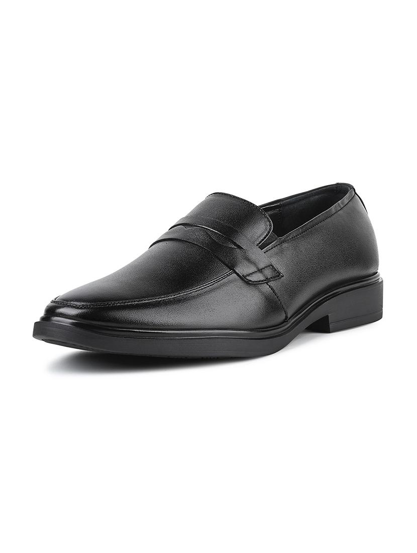 men's black formal slip on loafer - 21969801 - Standard Image - 2