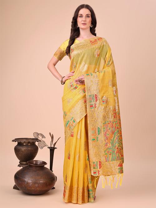 women self design bordered saree with blouse - 21970152 -  Standard Image - 0