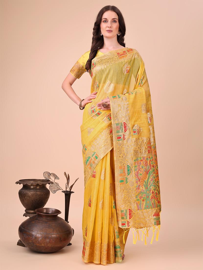 women self design bordered saree with blouse - 21970152 -  Zoom Image - 0