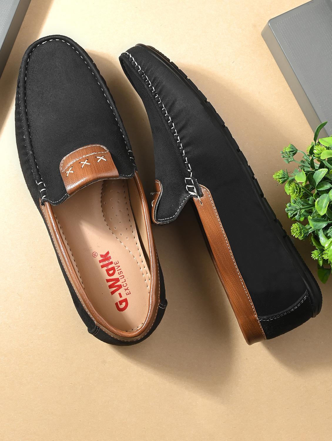 men solid slip on loafer - 21970188 - Zoom Image - 0