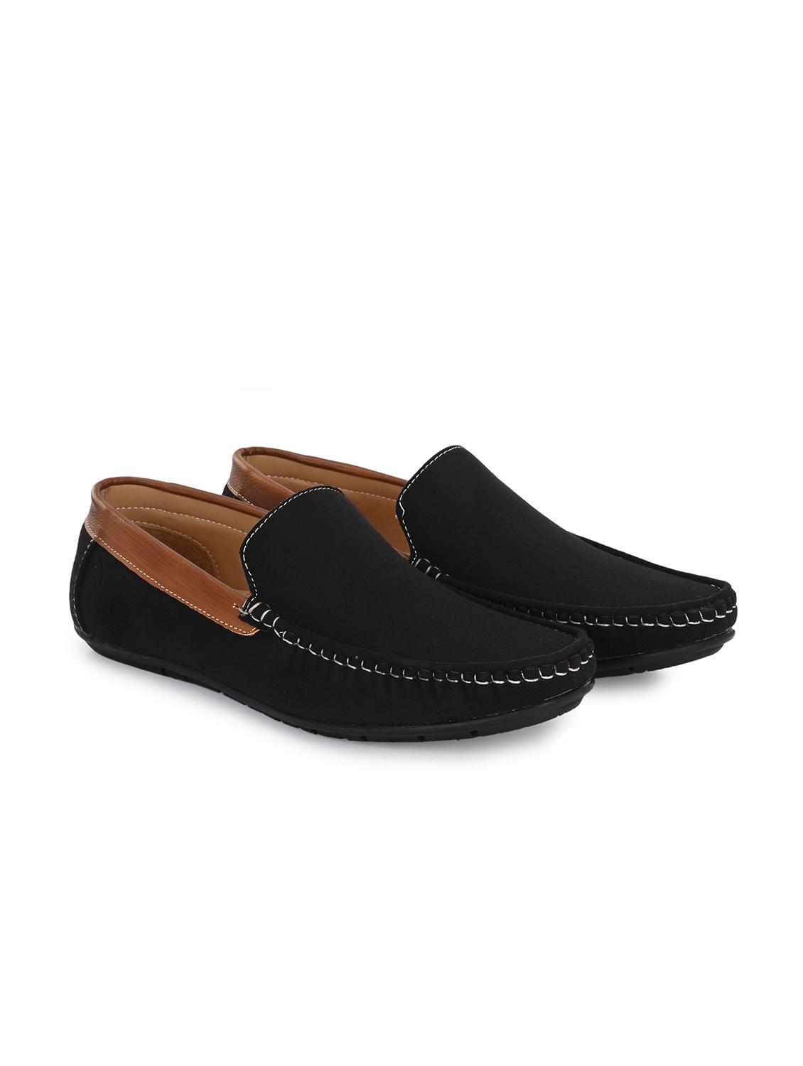 men solid slip on loafer - 21970196 - Standard Image - 2