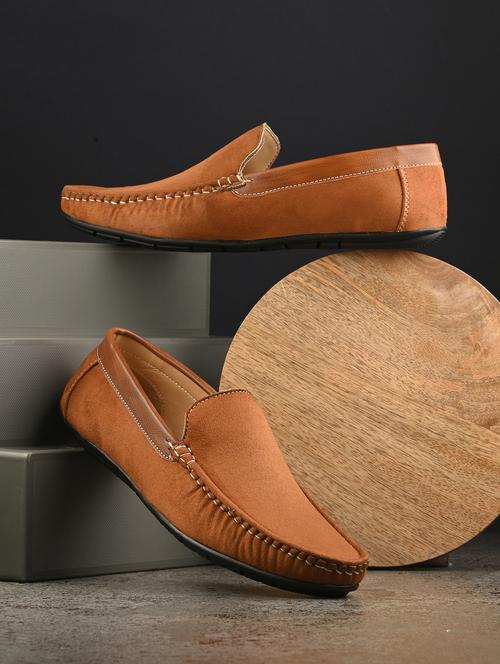 men solid slip on loafer - 21970207 -  Standard Image - 0