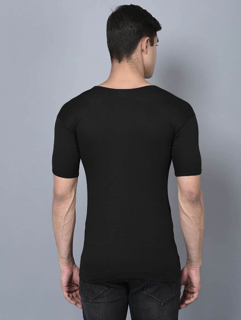 men pack of 7 solid scoop neck vest - 21970389 -  Standard Image - 2