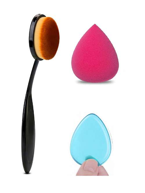 multi makeup foundation brush blender applicator set