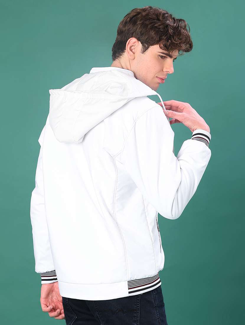 men solid long sleeve regualr fit casual jacket - 21970564 -  Standard Image - 2