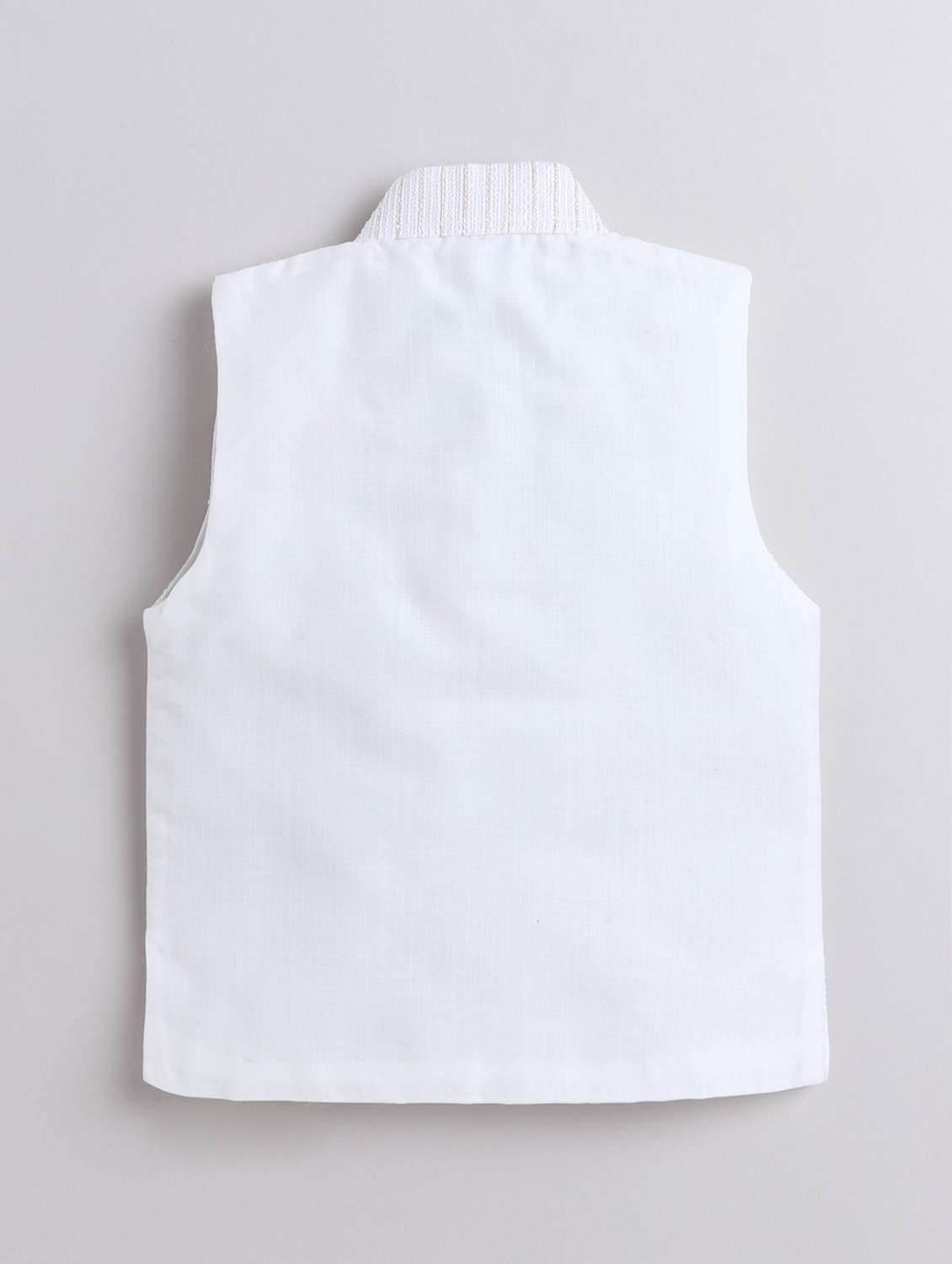 boys kurta and pyjama with self designed nehru jacket - 21970686 -  Standard Image - 2