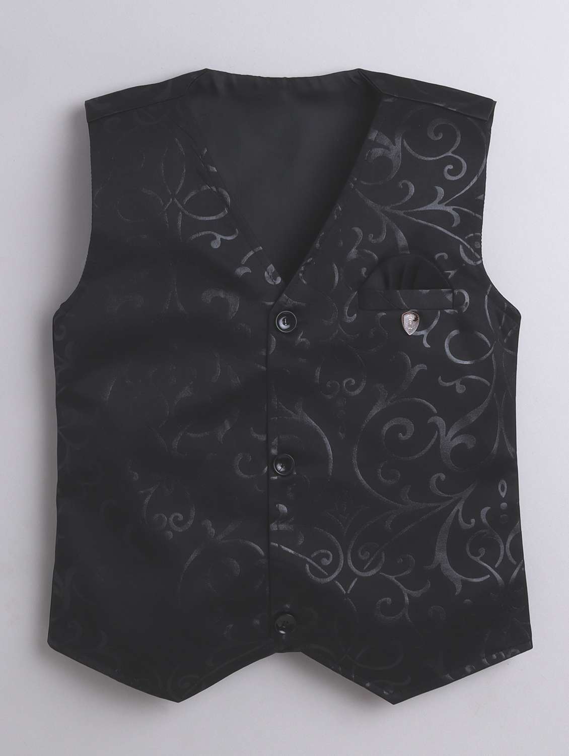 boys self designed waistcoat and trouser set - 21970715 -  Standard Image - 2