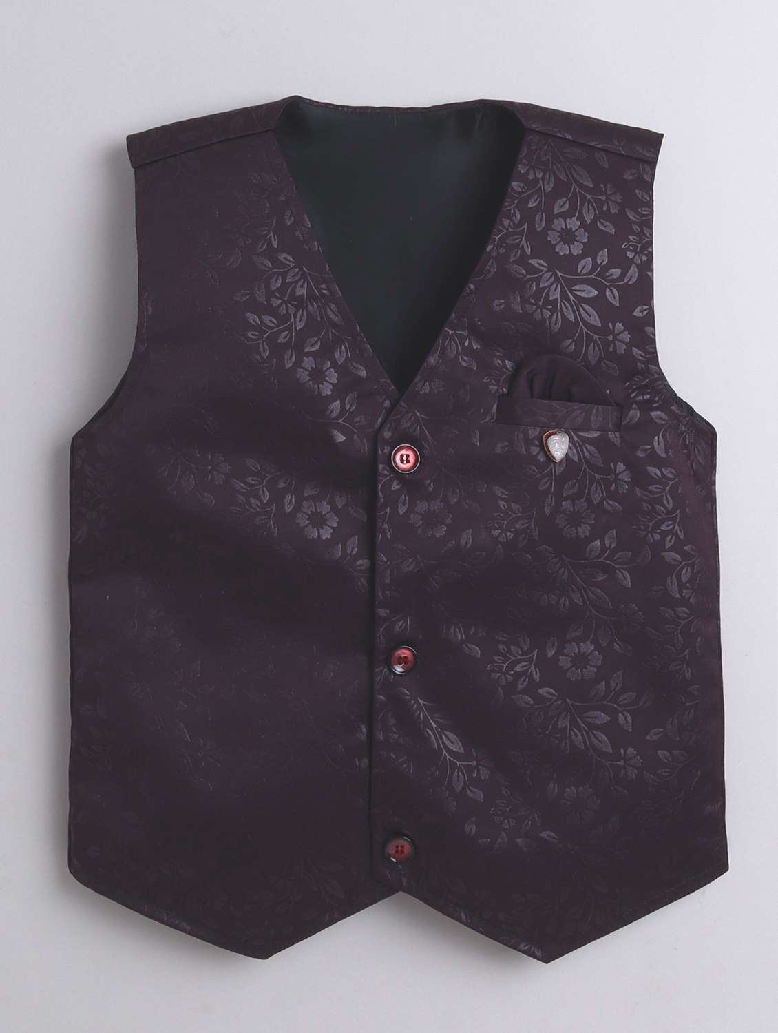 boys self designed waistcoat and trouser set - 21970720 -  Standard Image - 2