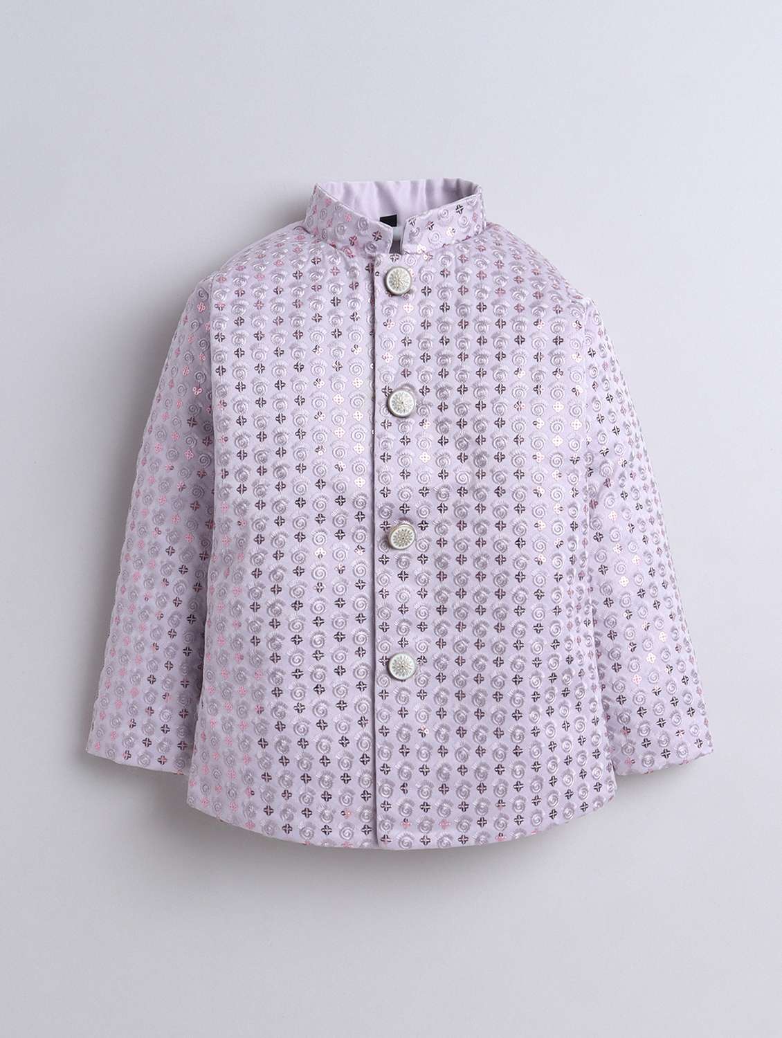 boys embellished long sleeve blazer and trouser set - 21970733 -  Standard Image - 2