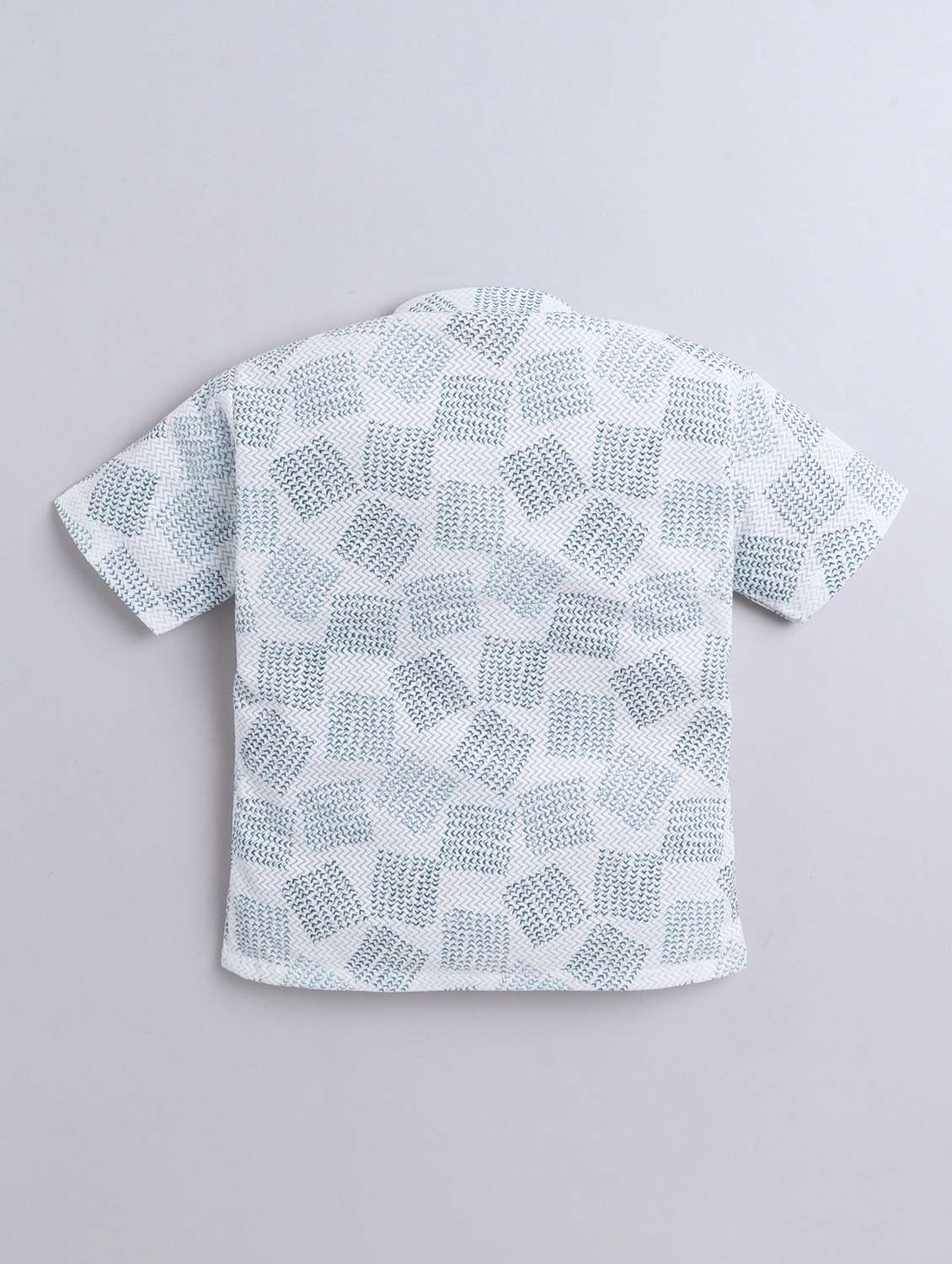 boys printed collarerd short sleeve shirt - 21970863 -  Standard Image - 2