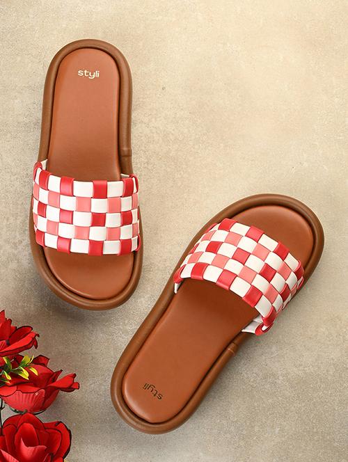 women multi colored slip on sandal - 21970878 -  Standard Image - 0