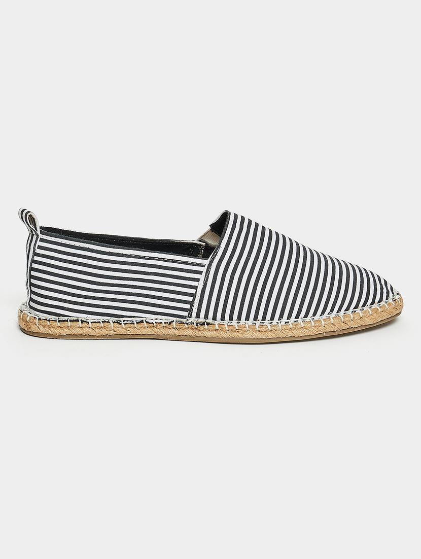 women black slip on espadrille - 21970899 - Standard Image - 2