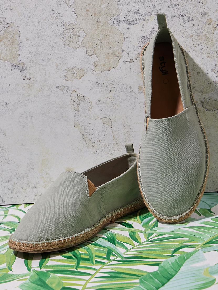 men grey slip on espadrille - 21970900 - Zoom Image - 0