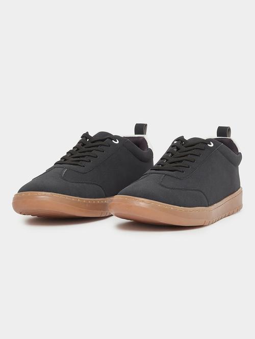 men black lace up sneaker - 21970911 -  Standard Image - 0