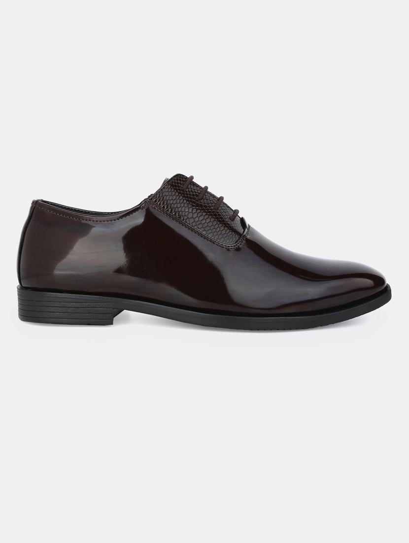 men brown lace up oxford - 21970917 - Standard Image - 2