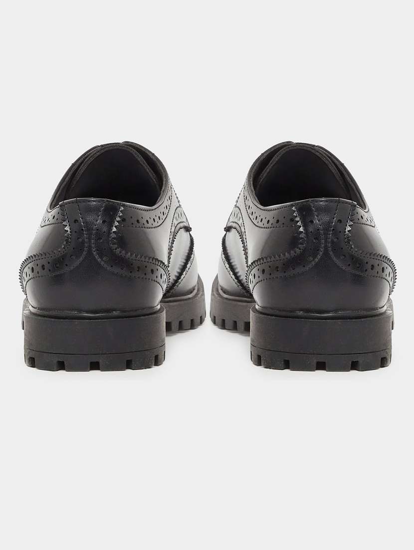 men black lace up brouge - 21970920 -  Standard Image - 2