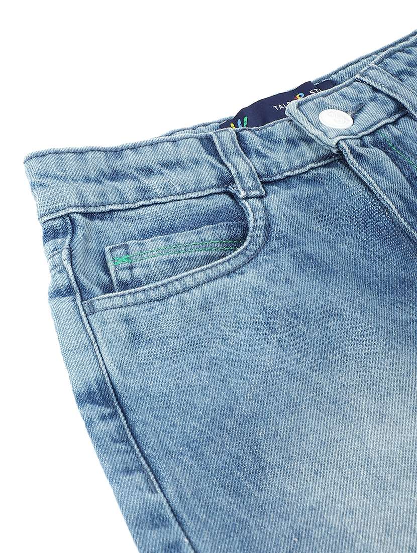 Boys Washed Distressed Mid Rise Jean - 21971099 -  Standard Image - 2
