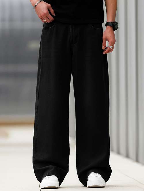 black denim jeans - 21971208 -  Standard Image - 0