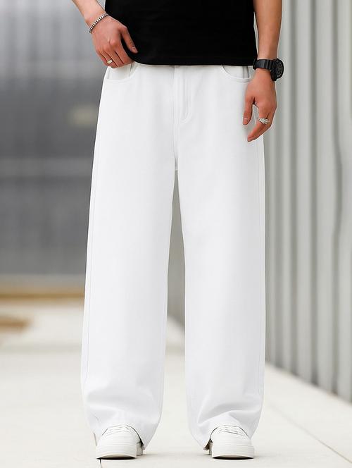 white denim jeans - 21971209 -  Standard Image - 0