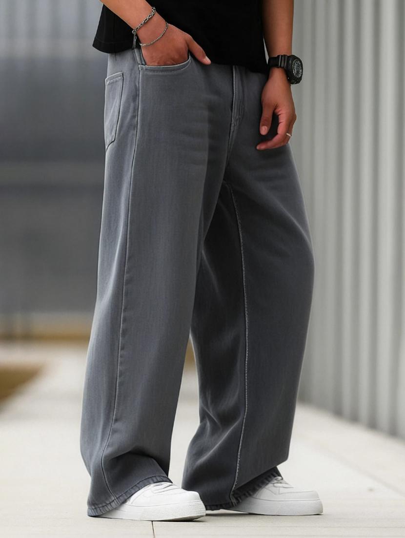 grey denim jeans - 21971211 - Standard Image - 2