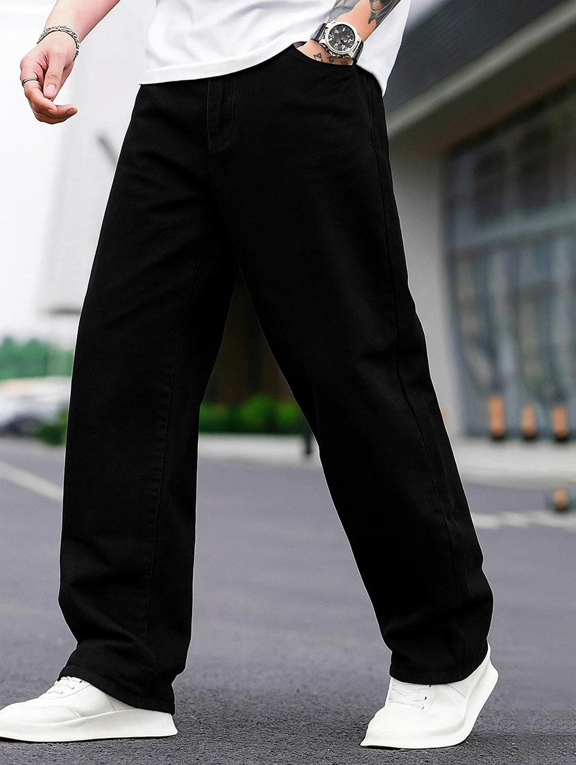 black denim jeans - 21971213 - Standard Image - 2