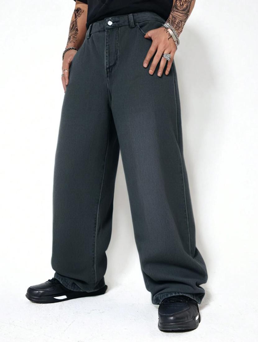 grey denim jeans - 21971221 - Standard Image - 2