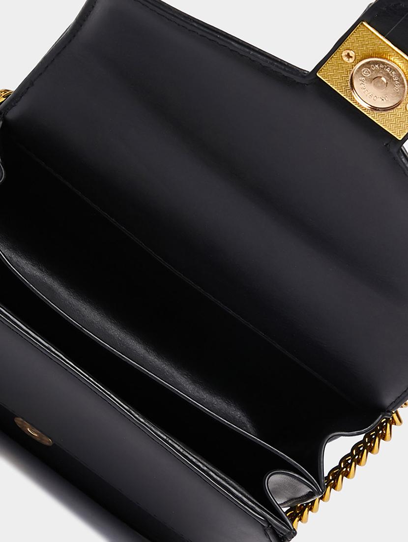 women black textured pu sling bag - 21971286 - Standard Image - 2