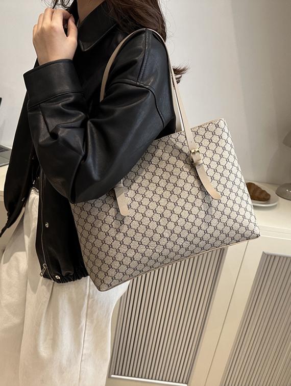 women printed beige pu shoulder bag - 21971297 - Standard Image - 2