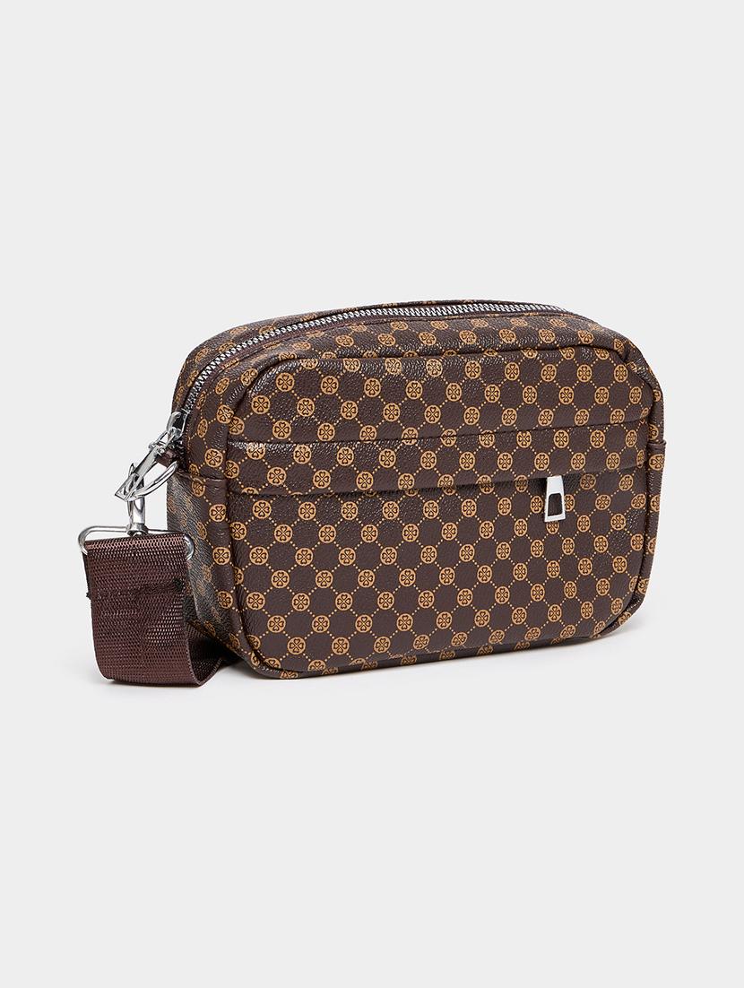 women printed cross body bag with pouch set - 21971376 - Standard Image - 2