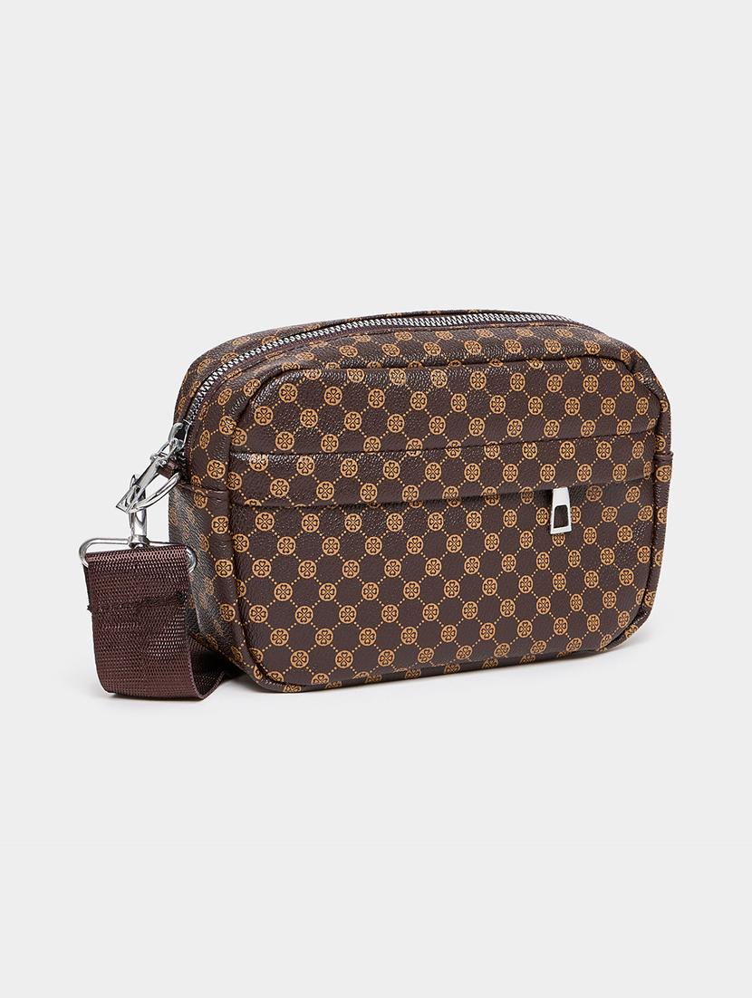 women printed cross body bag with pouch set - 21971376 - Standard Image - 7