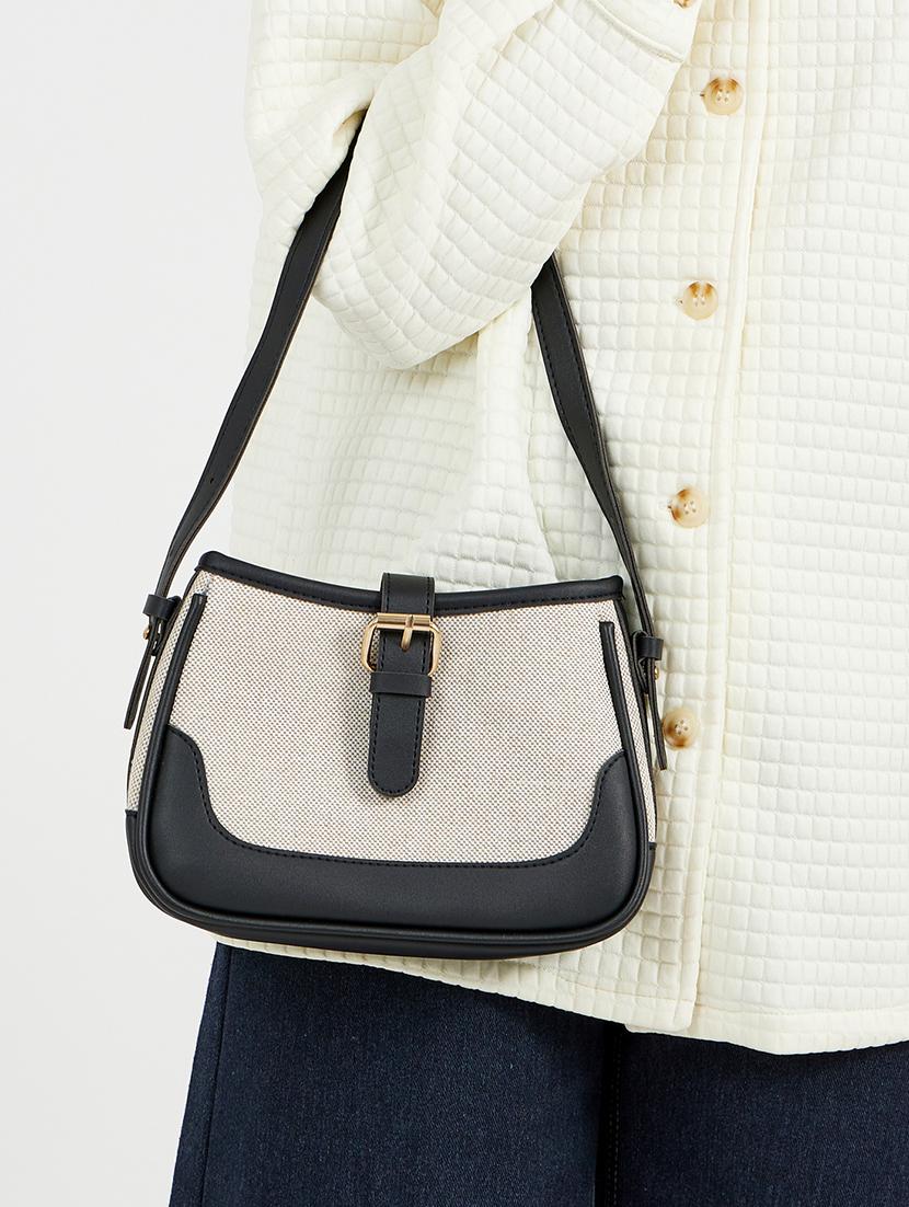women color block pu leather handbag - 21971483 - Standard Image - 2
