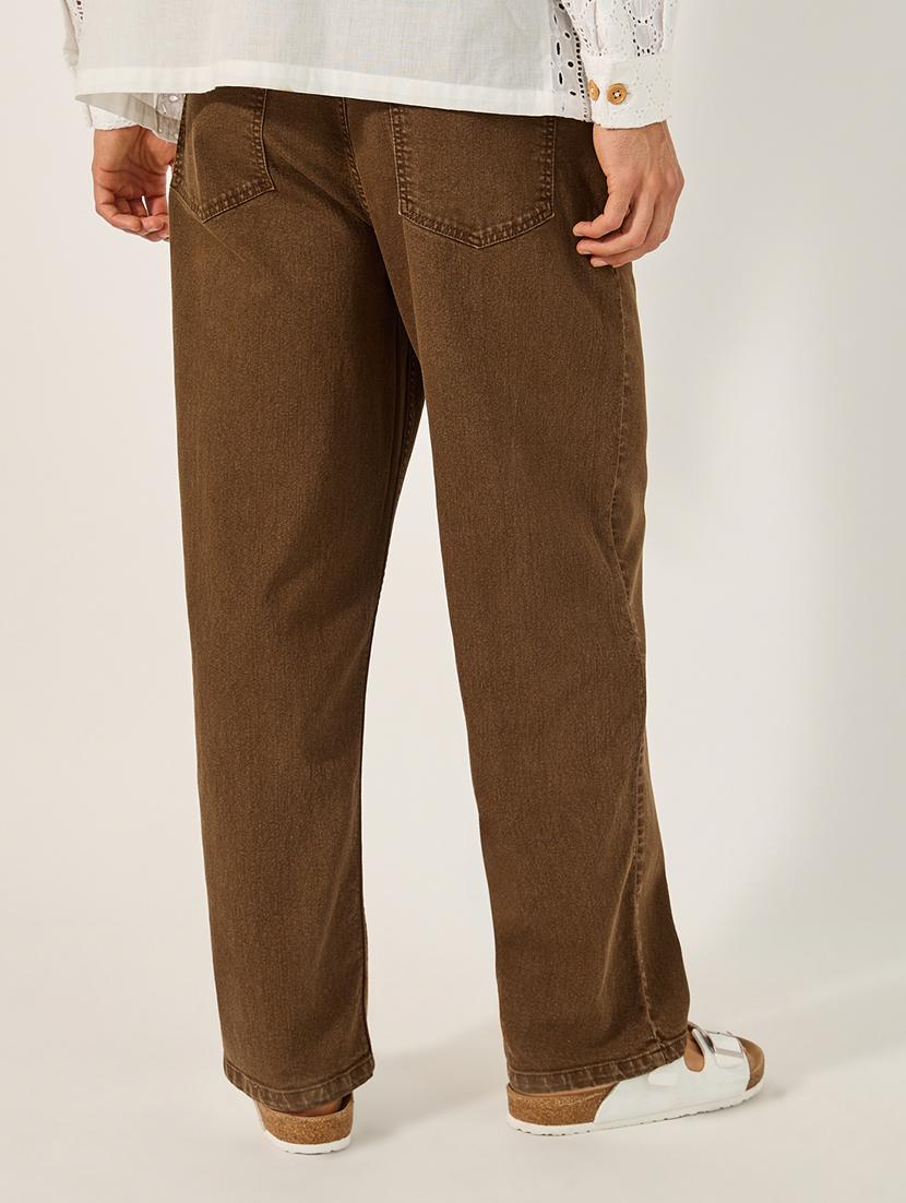 men plain mid rise full length jeans - 21971608 - Standard Image - 2